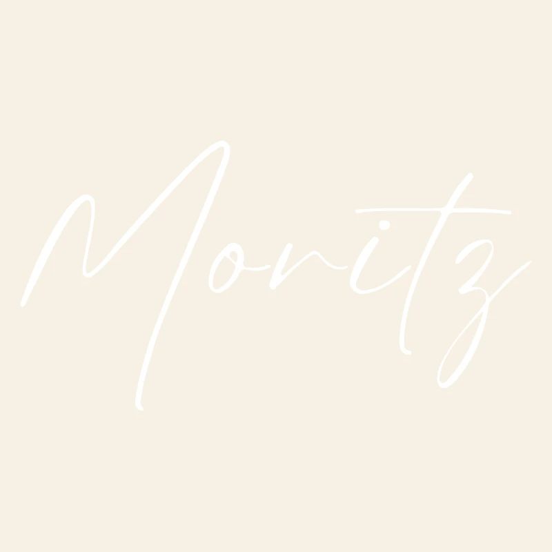 Moritz Name T-Shirt Gift for Men