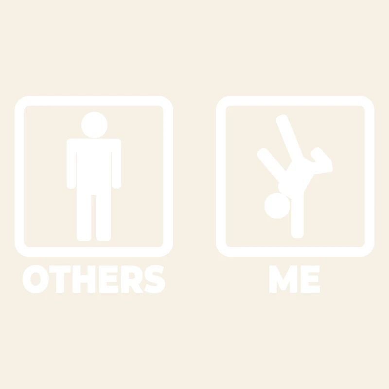 Breakdancer Stick Figure