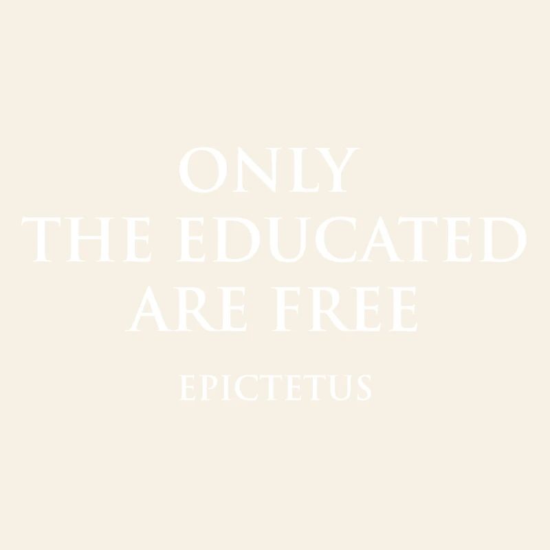 Citation d’Epictète Conception de la typographie