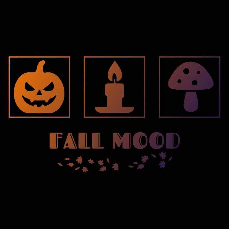 Herbststimmung Halloween Design