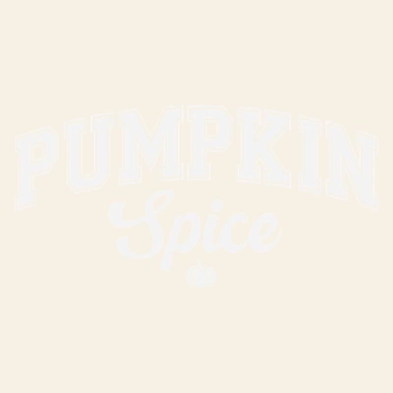 Pumpkin Spice Autumn Typography Design