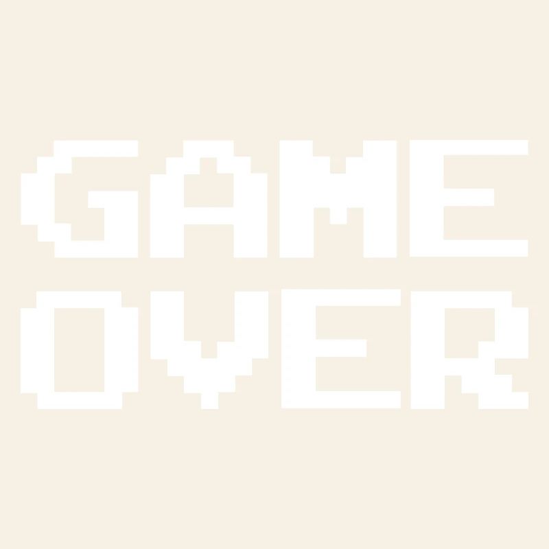 Pixel Game Over Retro