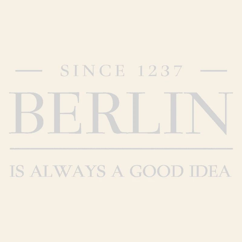Hauptstad BERLIN - Berlin, immer eine gute Idee 