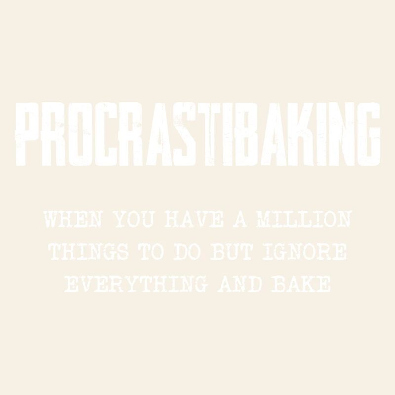 Motif de cuisson procrastiner