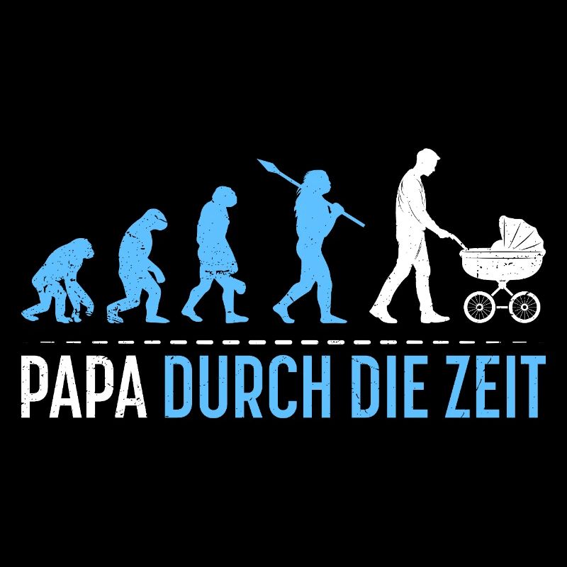 Future papa PAPA À TRAVERS LE TEMPS Drôle