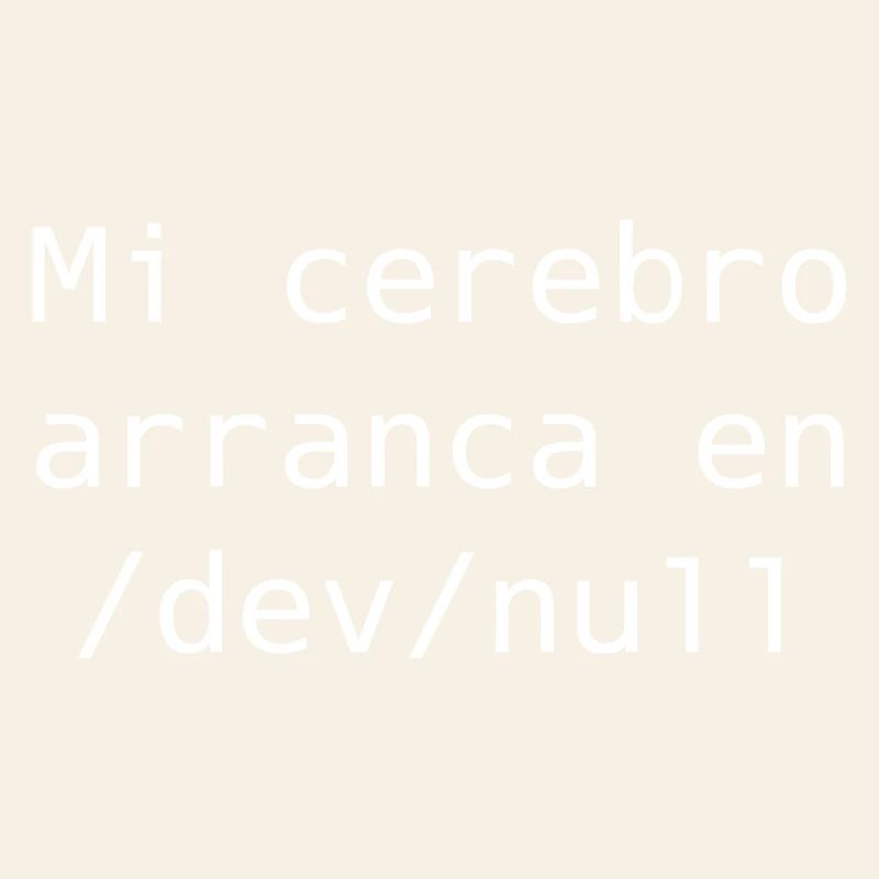 Mon cerveau commence dans /dev /null