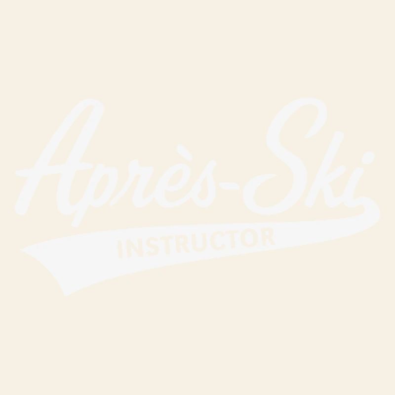 Après-Ski – Moniteur (lettrage, après-ski / W)