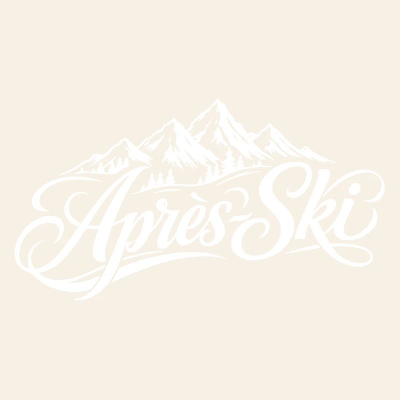 Lettrage après-ski