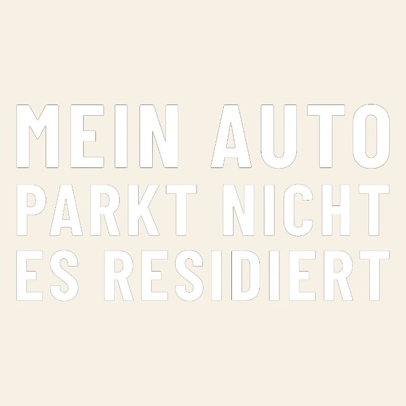 My car doesn't park, it resides