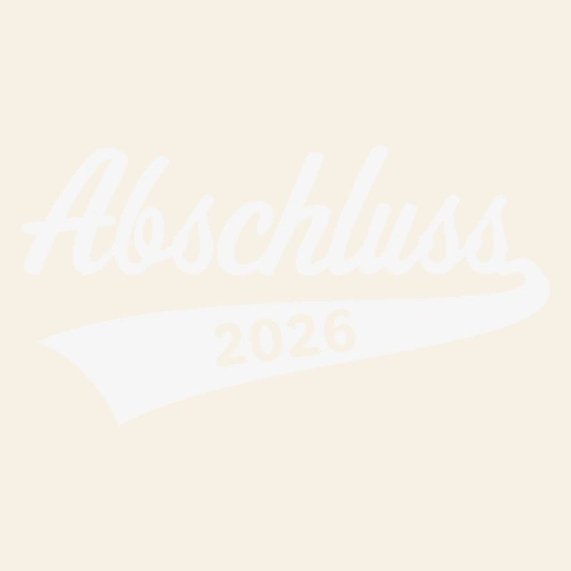 Abschluss 2026 (Schulabschluss / White)