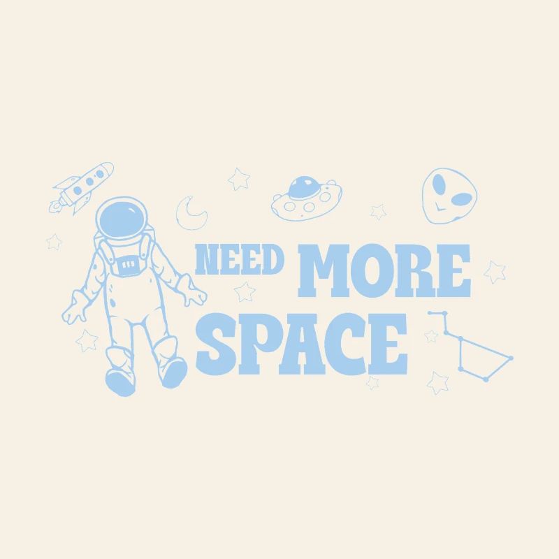 Besoin de plus d’espace – Drôle de proverbe sur l’espace