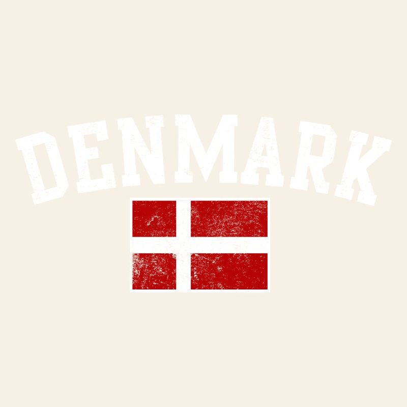Typographie du drapeau arche du Danemark