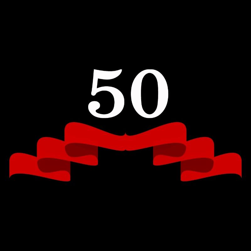 Façonner votre propre 50e anniversaire cinquante ans