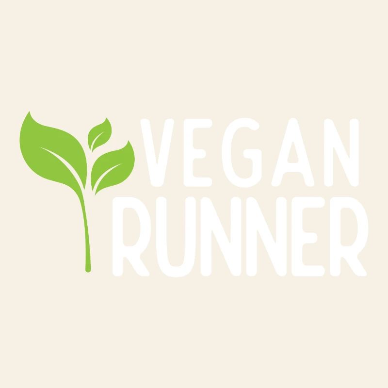 Coureur végétalien