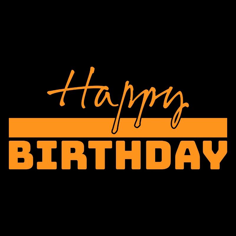 Tshirt joyeux anniversaire