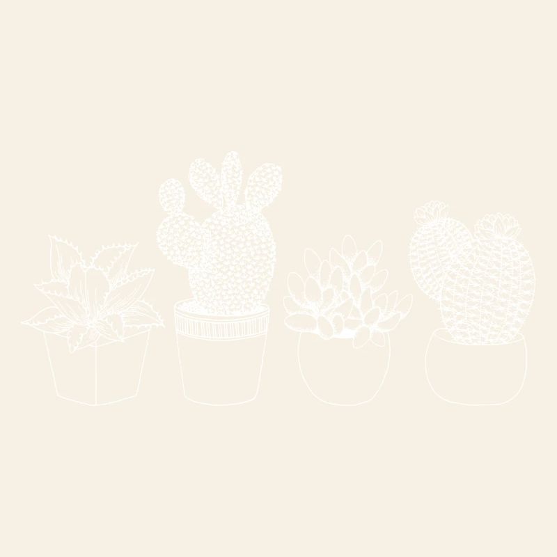Minimalist Cactus Illustration