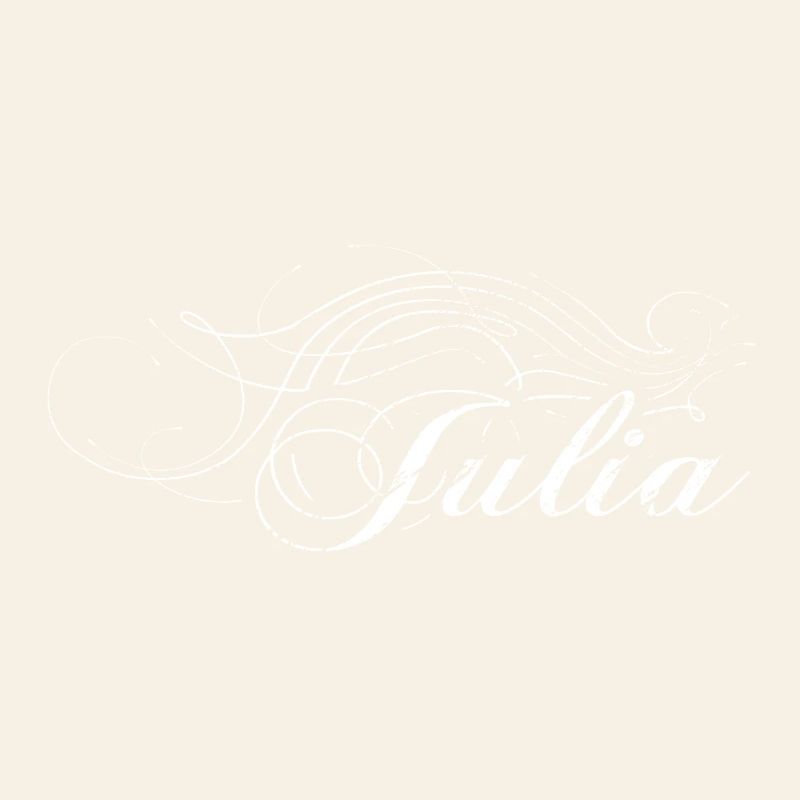 Julia decorated white