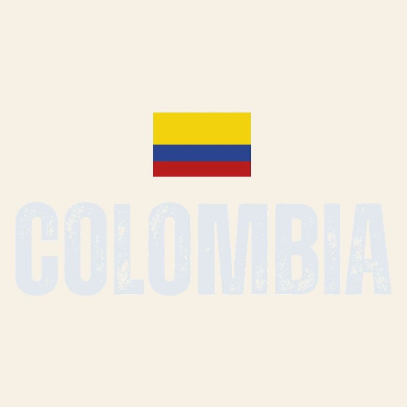 Drapeau de la Colombie, j’aime la Colombie