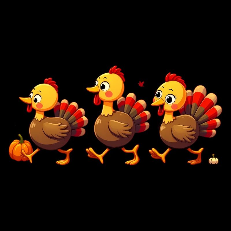 Bébé dinde de Thanksgiving