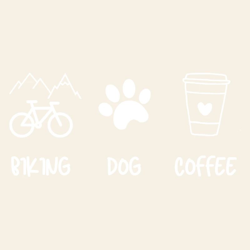 Cyclist Dog Coffee