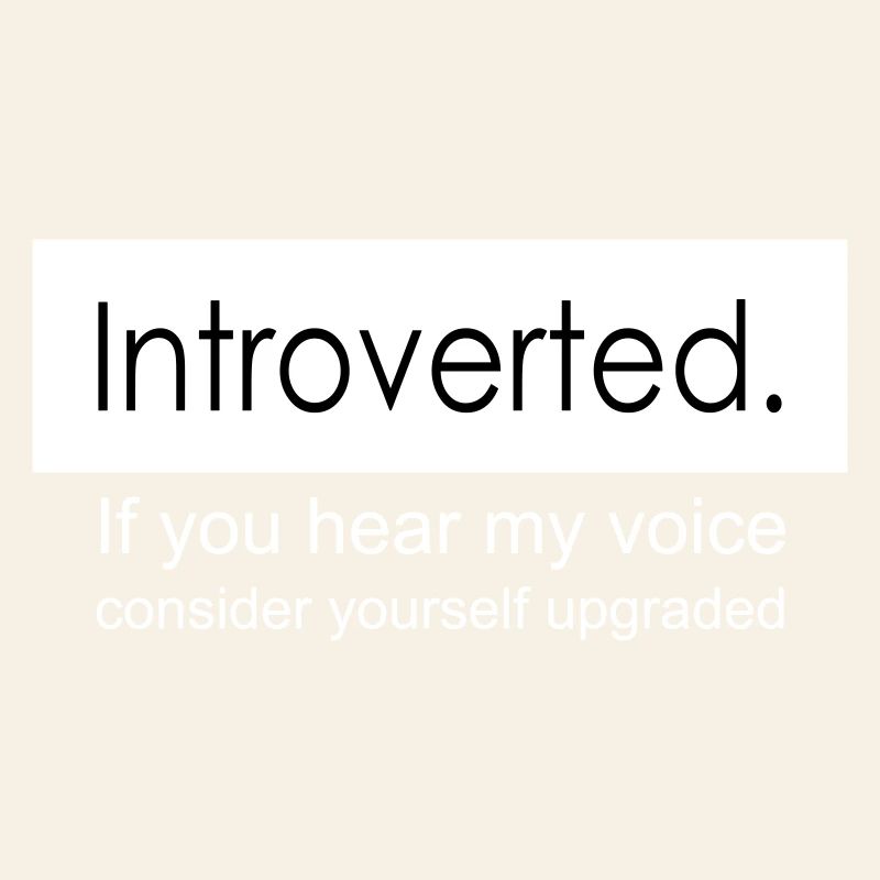 introvertiert