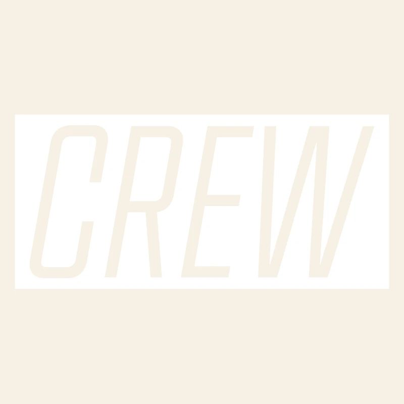 Crew Typography Bold