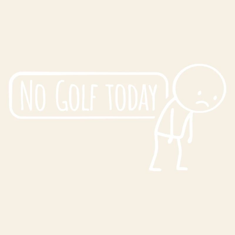 No_Golf_today_White
