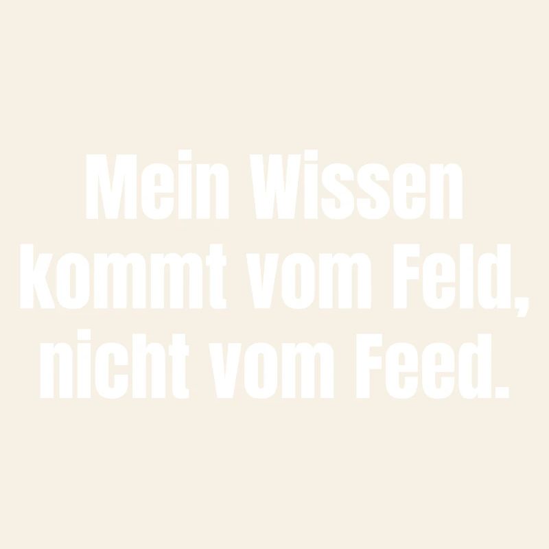 Field knowledge instead of feed