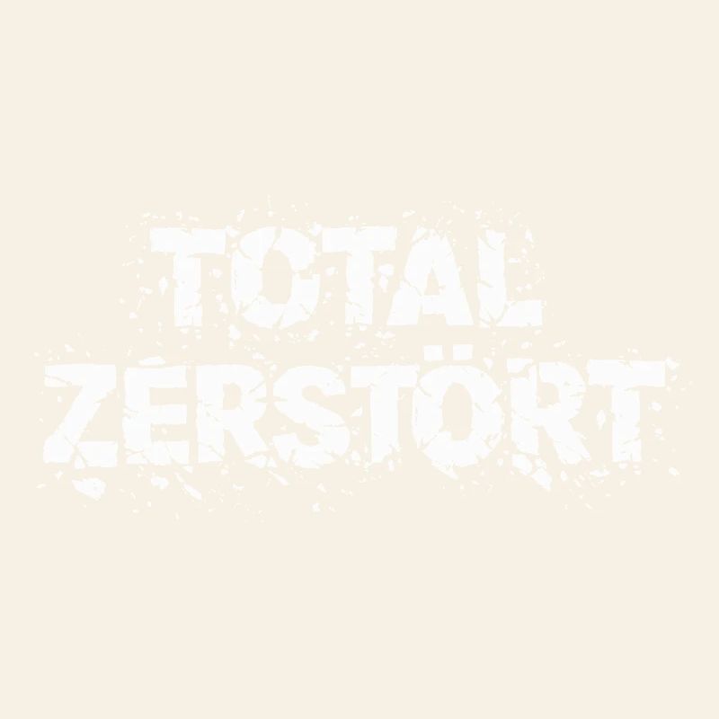 Totally Destroyed - Grunge Design Statement