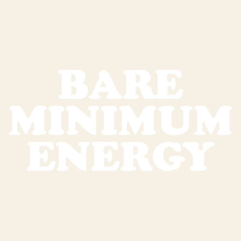 Énergie minimale indispensable