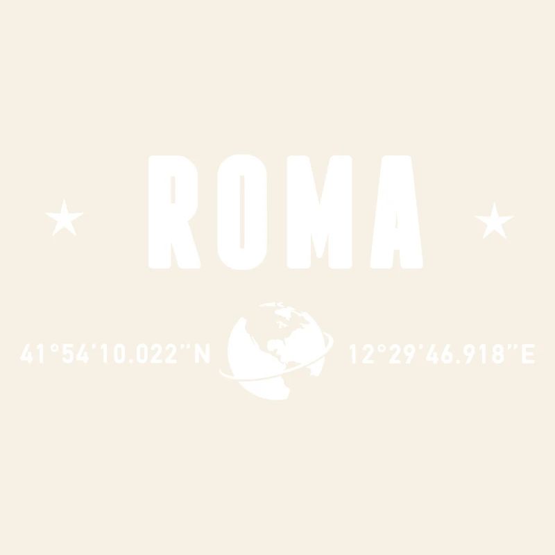 Coordonnées GPS Romo Italie Globe blanc