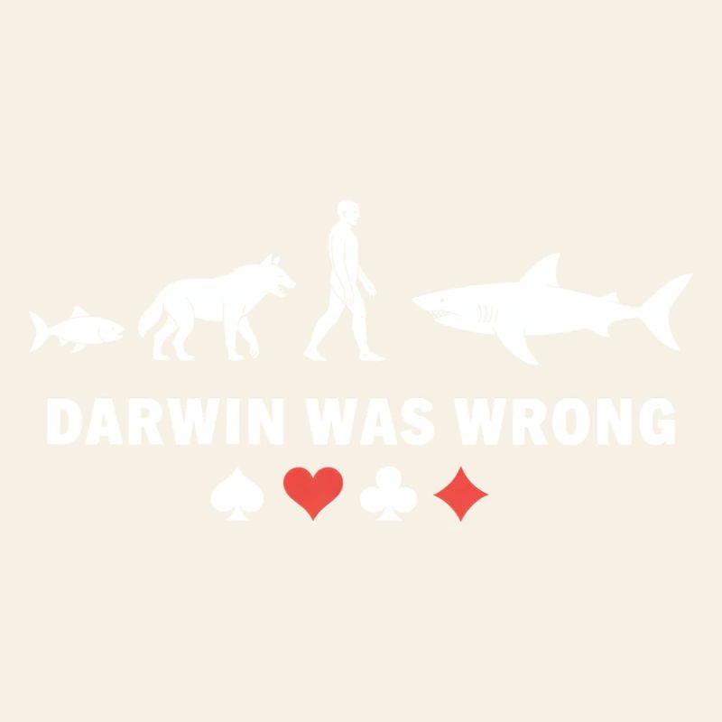 Poker Evolution Darwin Was Wrong Hai Kartenspiel