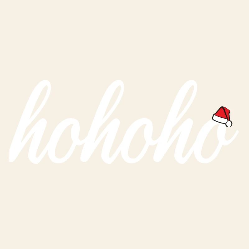hohoho avec bonnet de Noel