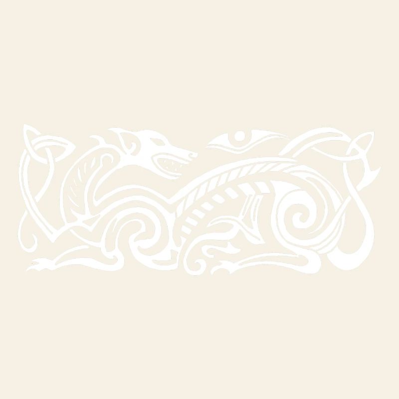 Chien de chasse celte (blanc)