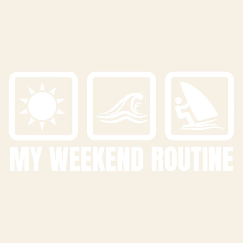 My weekend routine