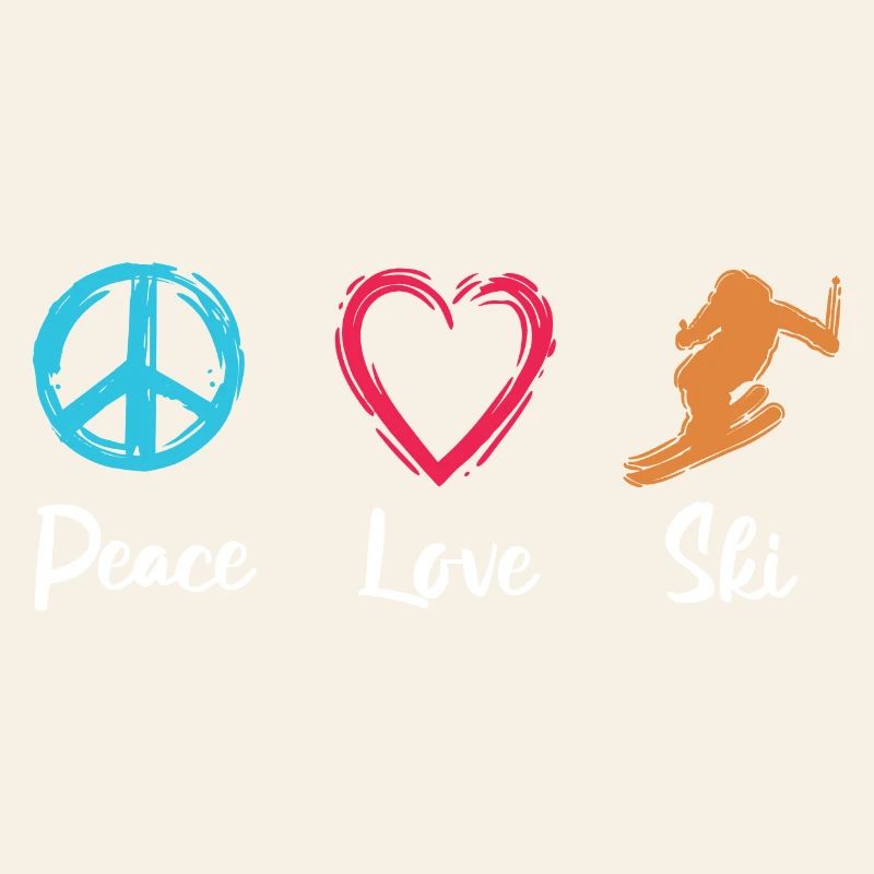 Peace Love Ski