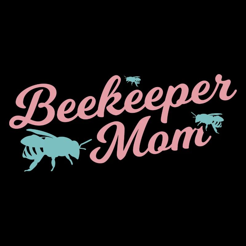 Funny beekeeper mom
