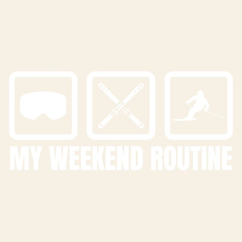 Ma routine du week-end