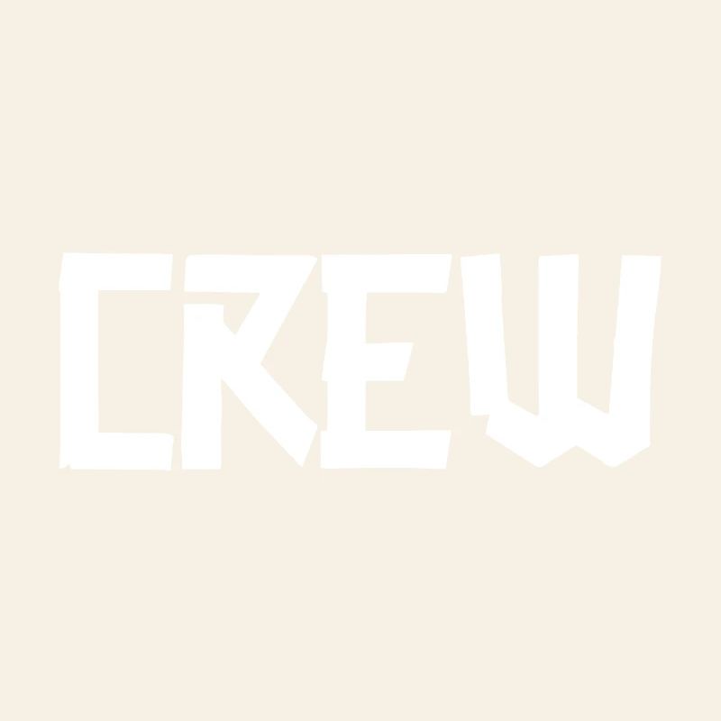 Crew Gaffer Petits caractères Blanc