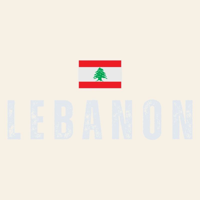 Stolzer Libanese, Flagge des Libanon