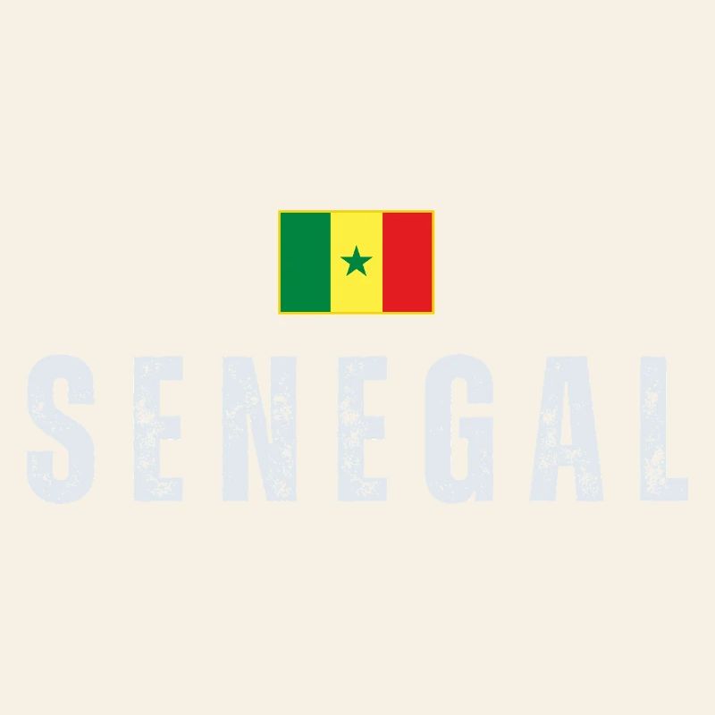 Drapeau sénégalais, fier Sénégalais