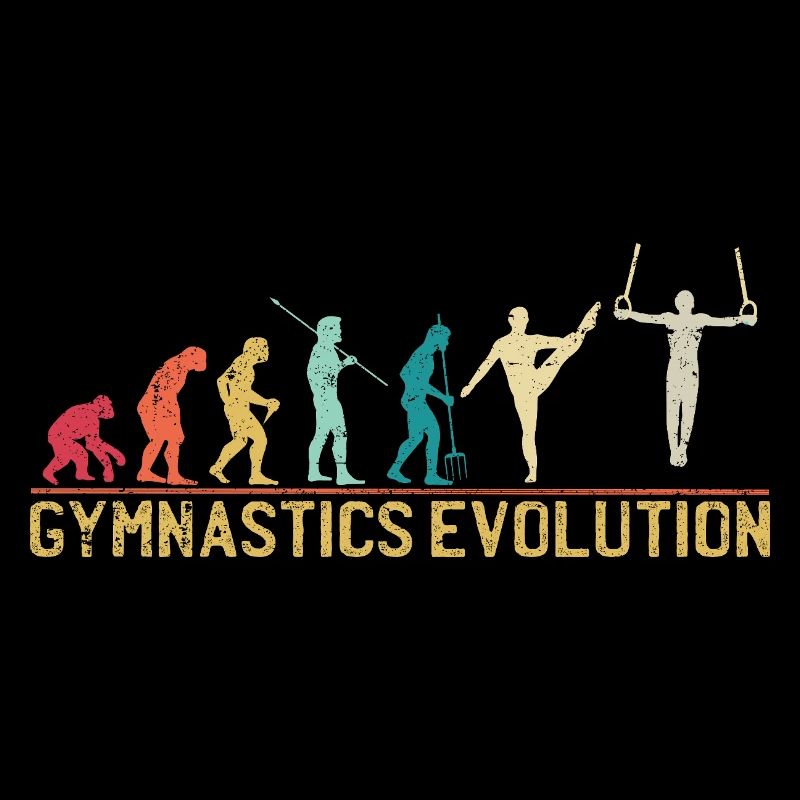 T-shirt graphique Gymnastics Evolution