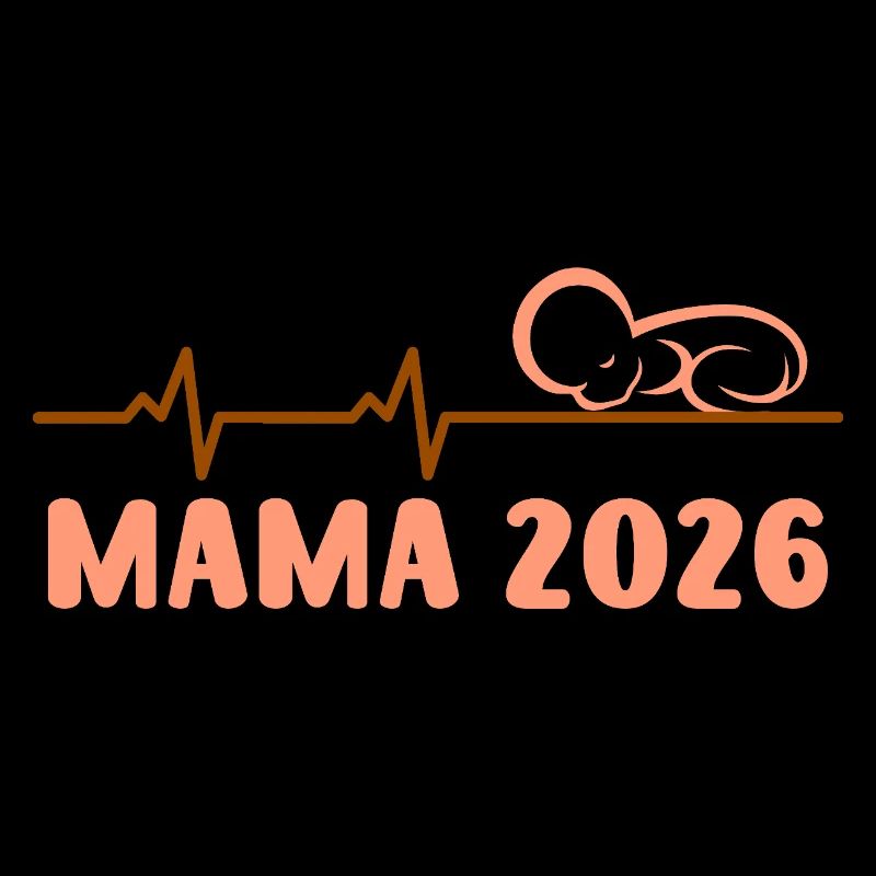 Future maman MAMA 2026 Bébé arrive Drôle
