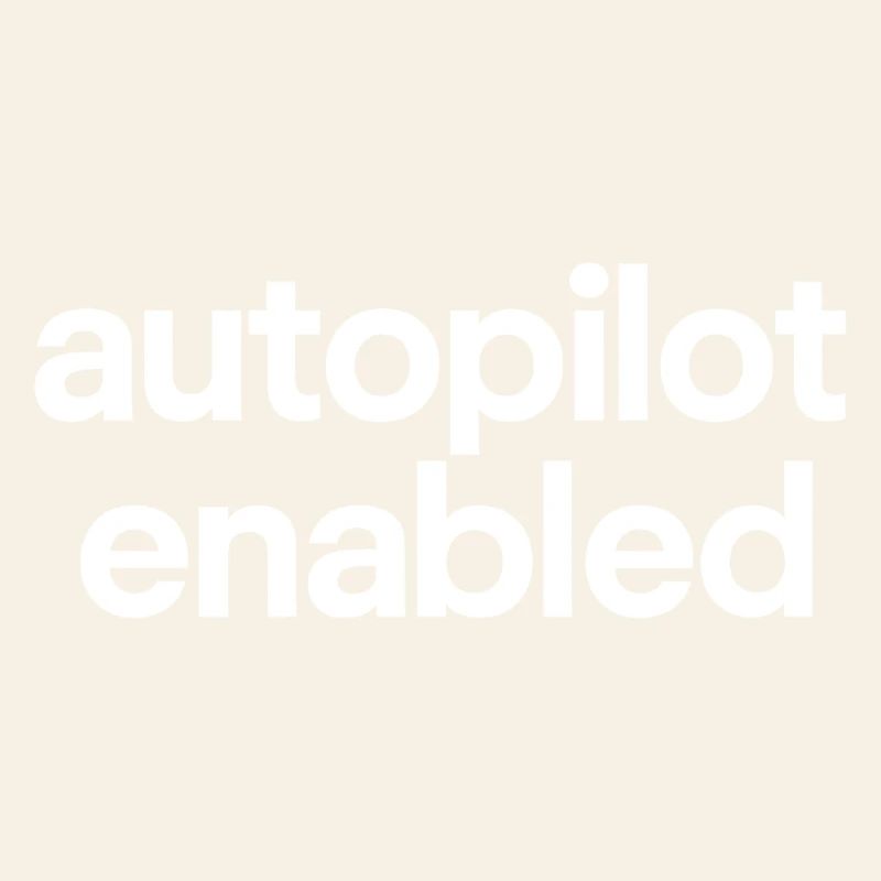 pilote automatique activé
