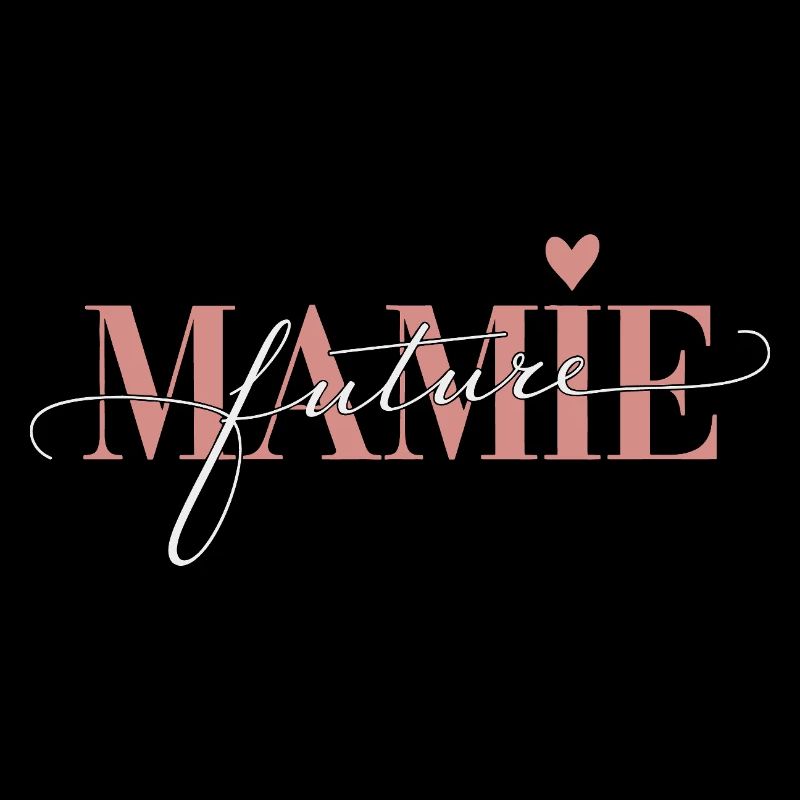 Future mamie annonce de grossesse chic et tendre