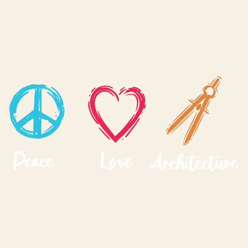 Frieden Liebe Architektur