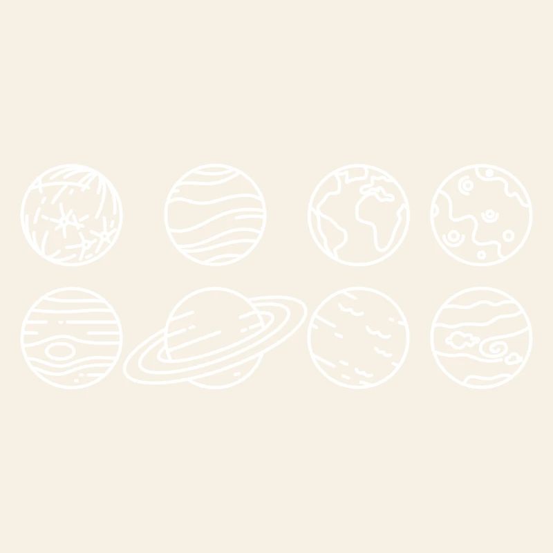 Planètes du système solaire – Espace du système solaire