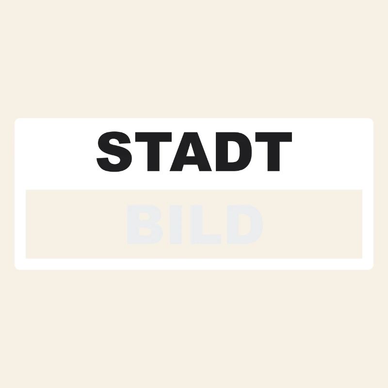 Stadtbild Typografie deutsch