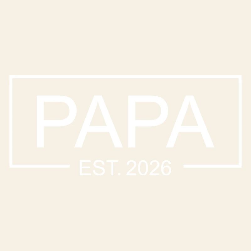 Papa Est 2026 Father's Day Gift Idea