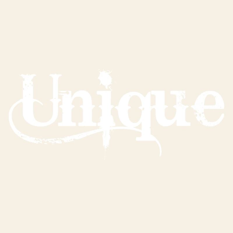 Unique Einzigartig Unikat Selbstwert Einzig Artig